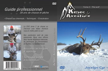 DVD Kebec Aventure techniques appatage chasse